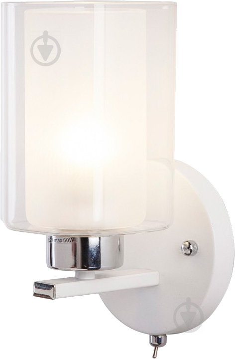 Бра Victoria Lighting Nill/AP1 1x60 Вт E27 белый - фото 2