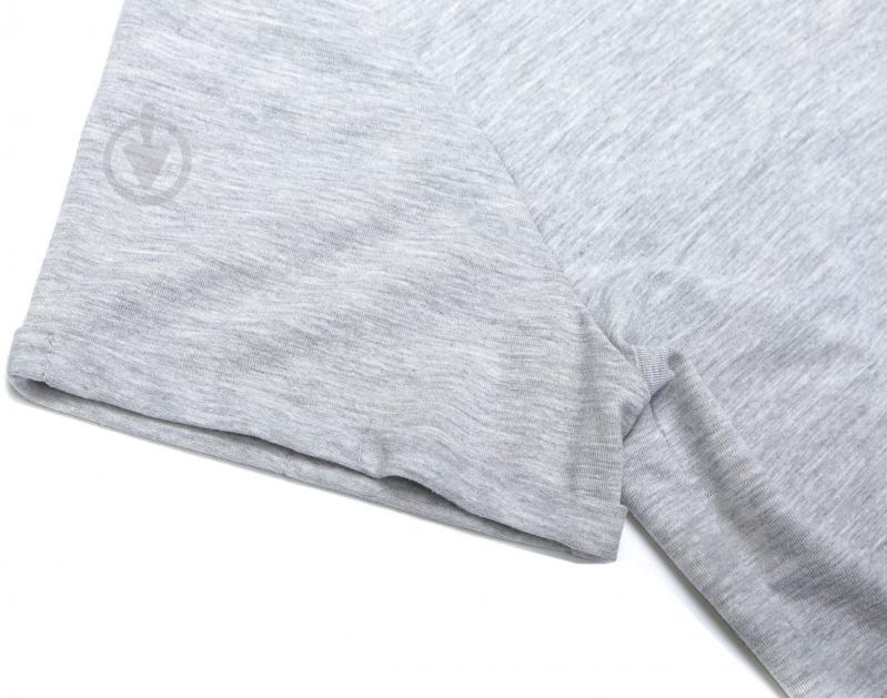 Туника с принтом р. S серый - фото 5