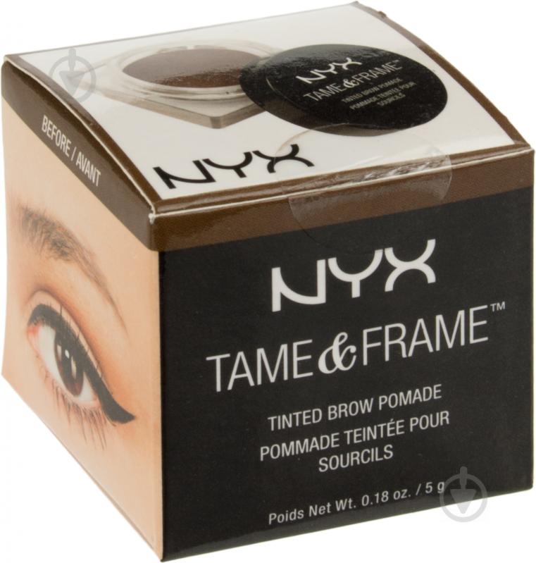 Помада для бровей NYX Tame & Frame 02 Chocolate 5 мл - фото 4