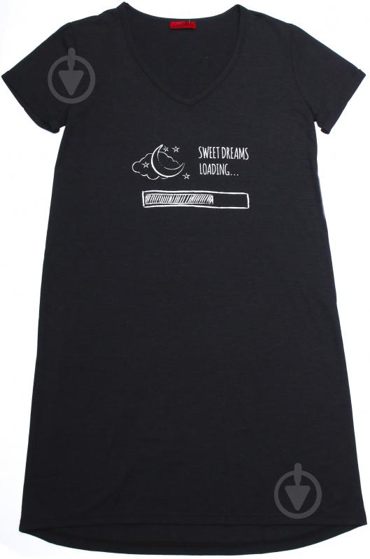 Туника с принтом р. L темно-серый - фото 1 Туника с принтом р. L темно-серый - фото 1