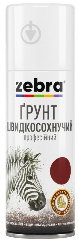 Ґрунт аерозольний ZEBRA серія Акварель 811 білий 400 мл - фото 1