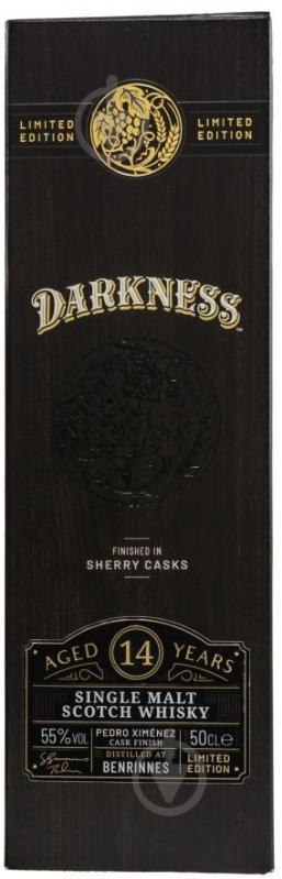 Віскі Darkness! Benrinnes 14yo 0,5 л - фото 3 Віскі Darkness! Benrinnes 14yo 0,5 л - фото 3