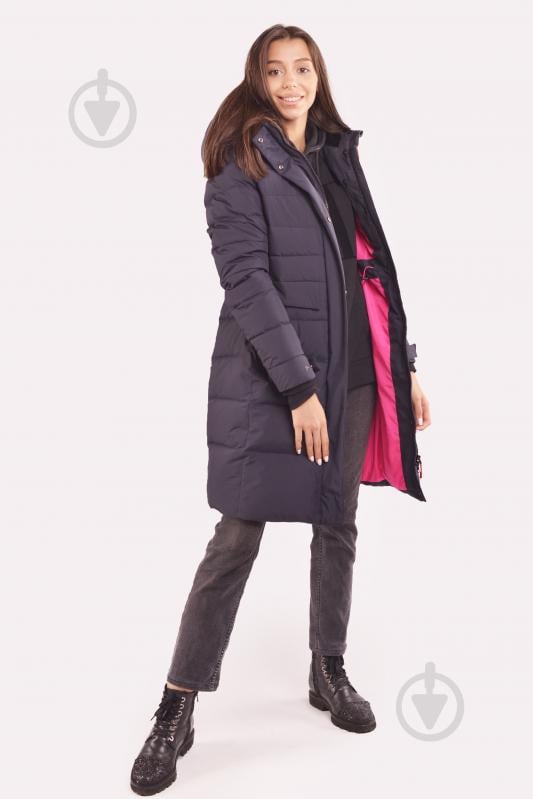 Куртка женская зимняя Avecs AV-70411/3 р.2XL темно-синяя - фото 1