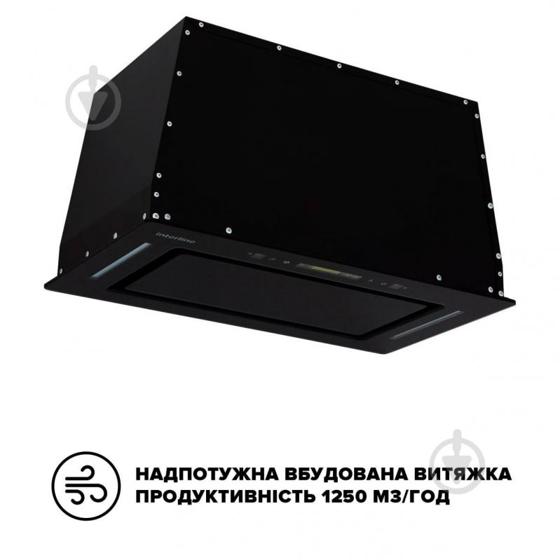 ВИТРИНА! Вытяжка Interline JOLLY BL A/60/GL/K - фото 4