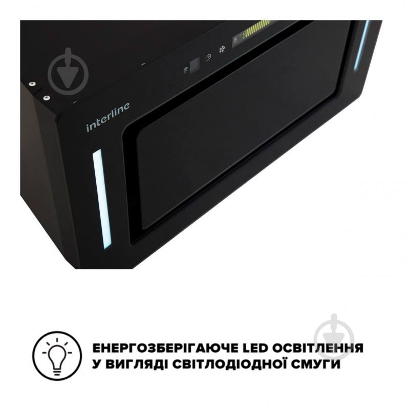 ВИТРИНА! Вытяжка Interline JOLLY BL A/60/GL/K - фото 6