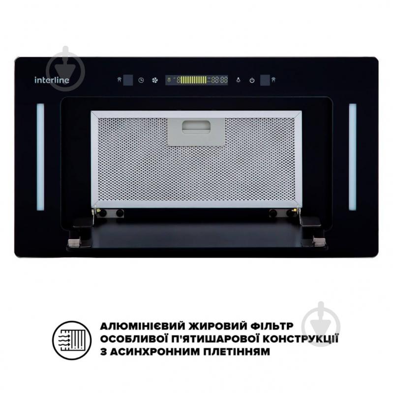 ВИТРИНА! Вытяжка Interline JOLLY BL A/60/GL/K - фото 7