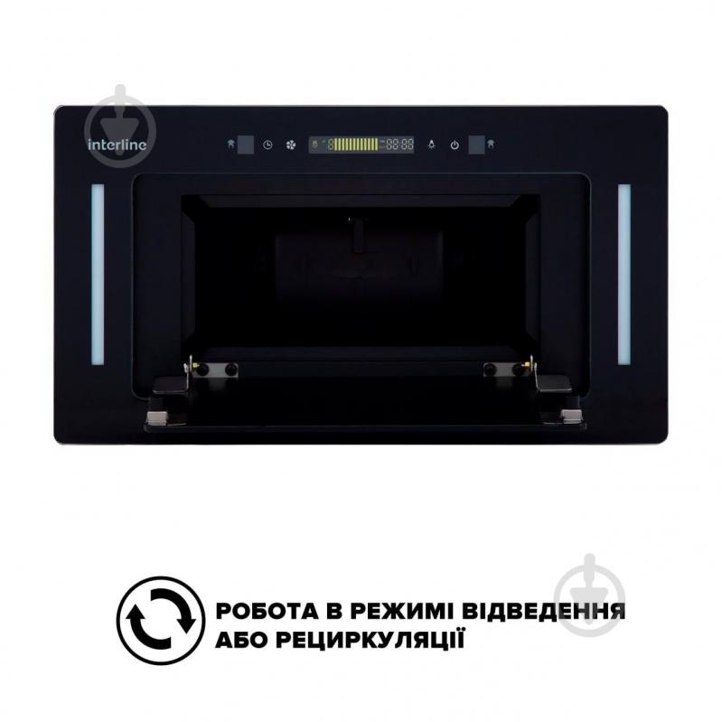 ВИТРИНА! Вытяжка Interline JOLLY BL A/60/GL/K - фото 9