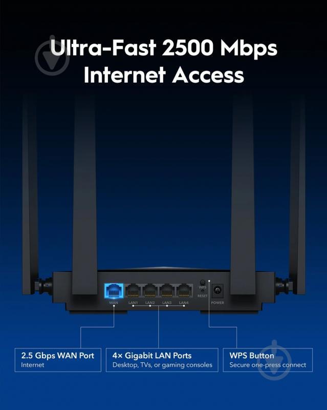 Маршрутизатор Cudy WR3600H - фото 6 Маршрутизатор Cudy WR3600H - фото 6