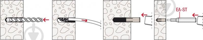 Анкер забивной fischer M16х65 N 20x65 мм 90163 - фото 5