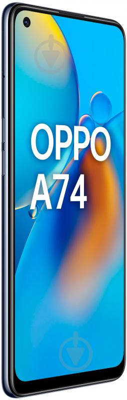 Смартфон OPPO A74 4/128GB black (CPH2219) - фото 3