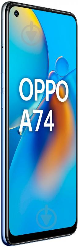 Смартфон OPPO A74 4/128GB blue (CPH2219) - фото 3
