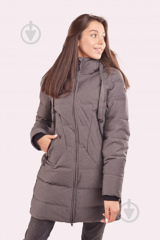 Куртка женская зимняя Avecs AV-70414/17 р.XL темно-серая - фото 1