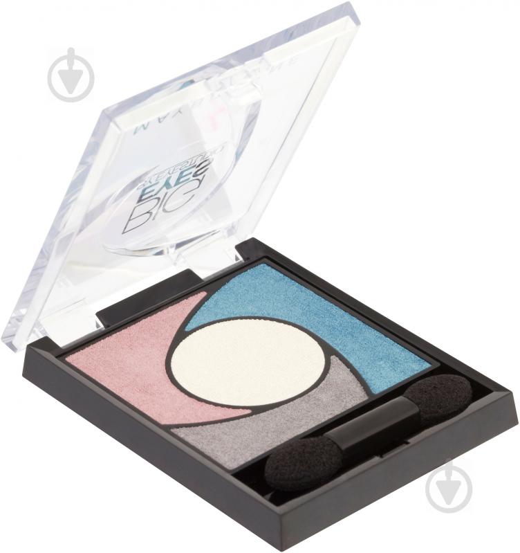 Тени для век Maybelline New York Big Eyes By Eyestudio №4 luminous blue №4 luminous blue 3,75 г 3,75 мл - фото 2