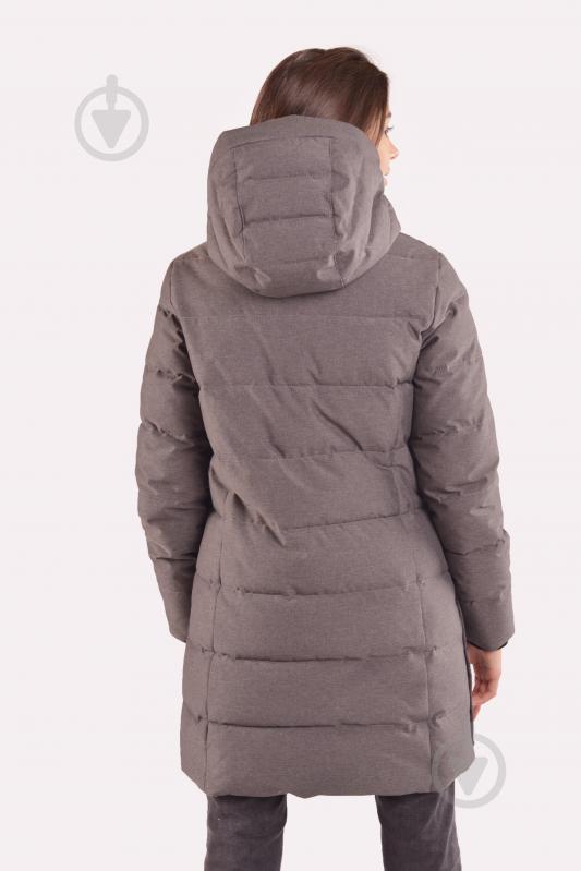 Куртка женская зимняя Avecs AV-70414/17 р.3XL темно-серая - фото 3