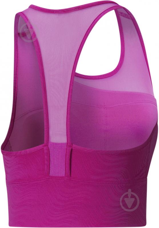 Бра Puma Mid Impact Flawless Bra 52154913 р.S фуксия - фото 5