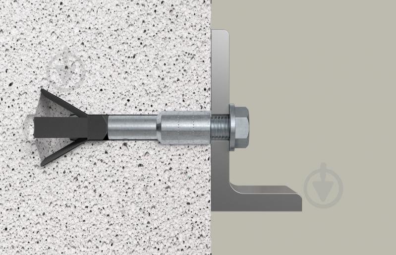 Анкер распорный fischer в газобетон FPX M10 10x75 мм 2 шт. 522835 - фото 5