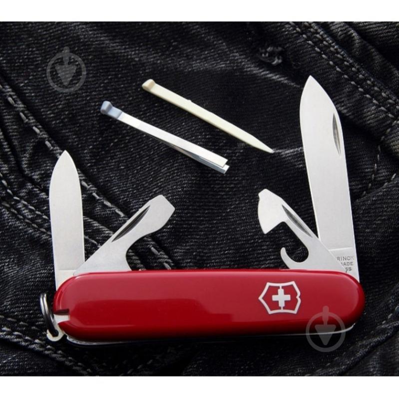 Нож швейцарский Victorinox RECRUIT 0.2503.B1, красный 88289 - фото 3