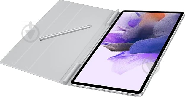 Чехол-книжка Samsung EF-BT730 Galaxy Tab S7+ / S7 FE (EF-BT730PJEGRU) Light Gray - фото 6