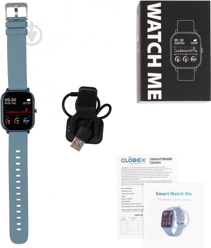 Смарт-часы Globex Smart Watch blue (Me Blue) - фото 5
