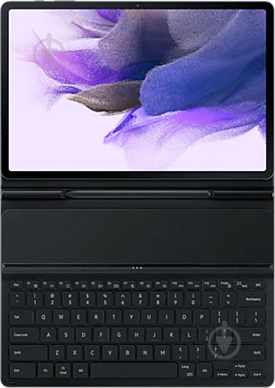 Чехол-клавиатура Samsung EF-DT730 Galaxy Tab S7+ / S7 FE black (EF-DT730BBRGRU) SLIM - фото 11