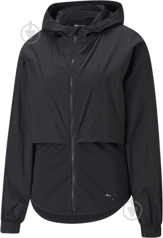 Ветровка женская демисезонная Puma TRAIN ULTRA HOODED JACKET 52027101 р.S черная - фото 4