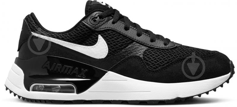 Кросівки дитячі демісезонні Nike AIR MAX SYSTM DQ0284-001 р.36,5 чорні - фото 3