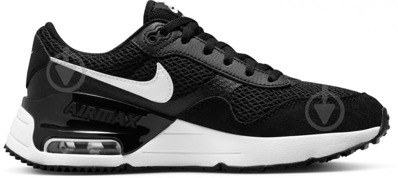 Кросівки дитячі демісезонні Nike AIR MAX SYSTM DQ0284-001 р.36,5 чорні - фото 4