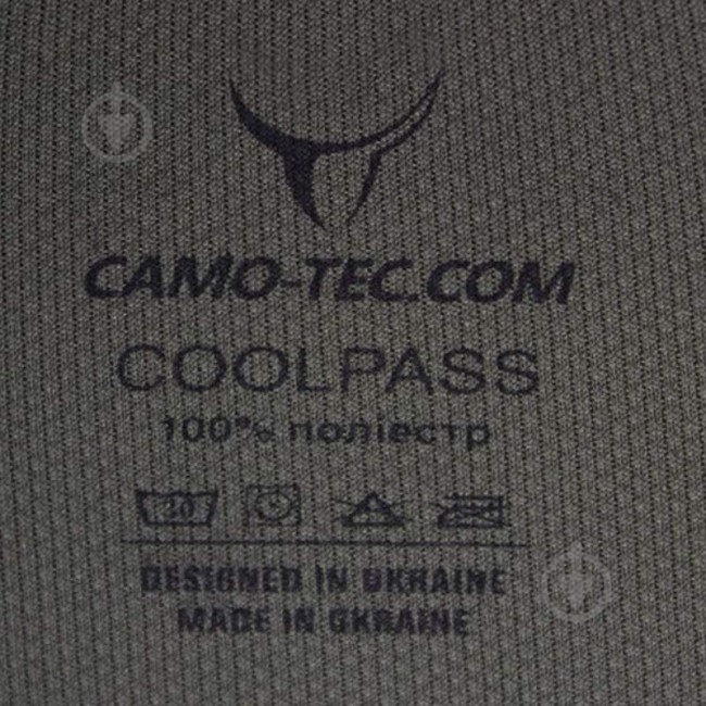 Поло Camo-Tec Tactical Army ID CoolPass р.S зелений - фото 5