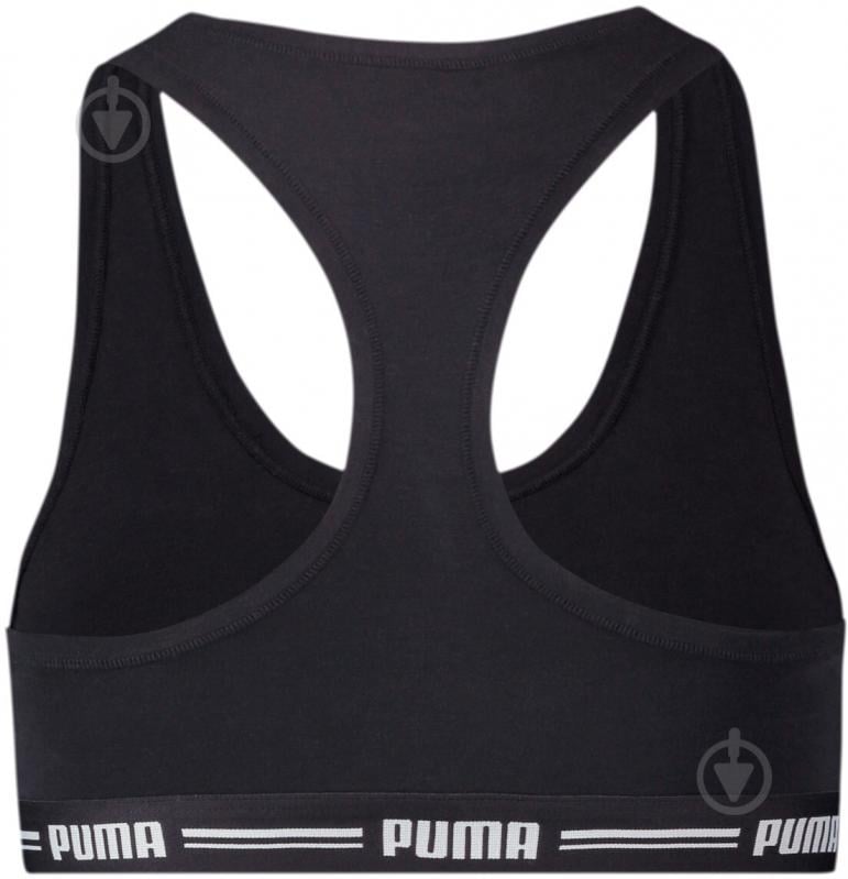 Бра Puma WOMEN RACER BACK TOP 1P HANG BLACK 90786204 р.L черный - фото 5