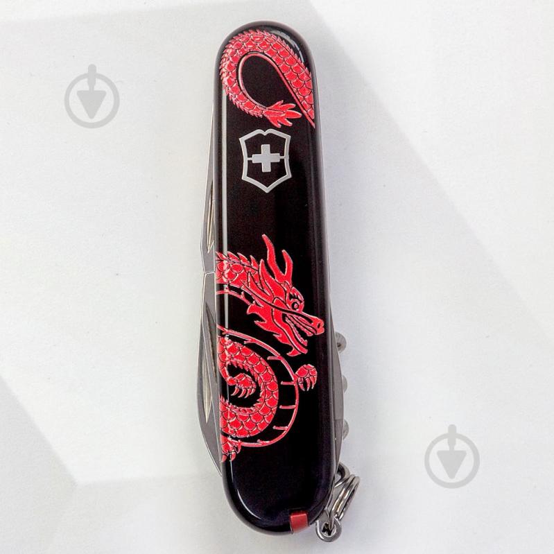 Нож швейцарский Victorinox SPARTAN ZODIAC Красный дракон 1.3603.3.Z3361u 99971 - фото 6