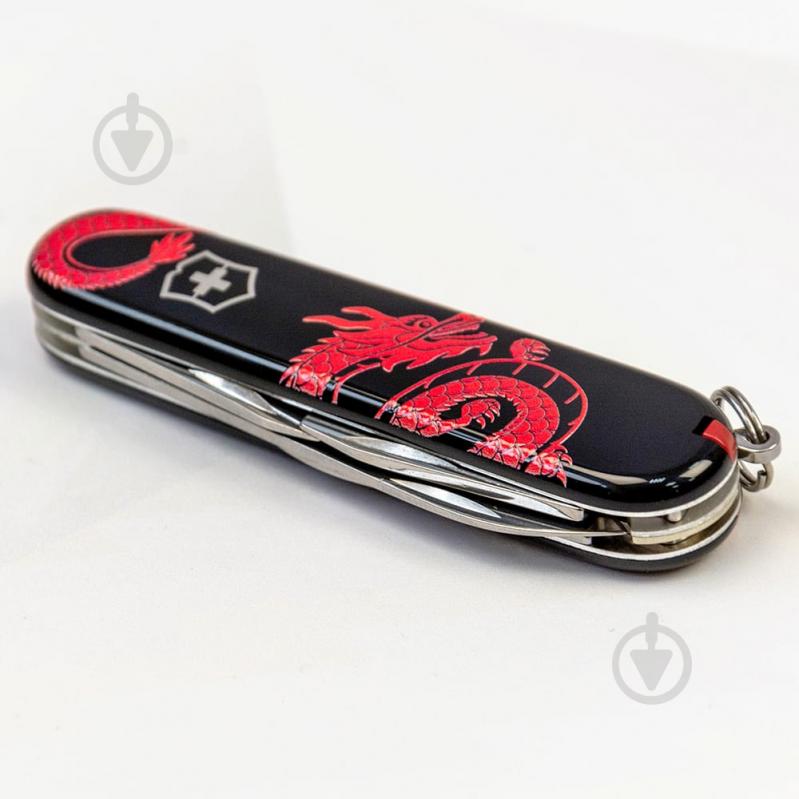 Нож швейцарский Victorinox SPARTAN ZODIAC Красный дракон 1.3603.3.Z3361u 99971 - фото 4