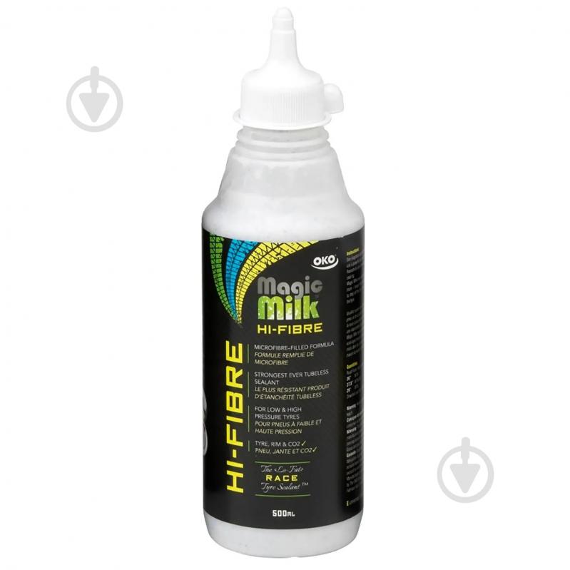 Герметик для безкамерних покришок Magik Milk Hi-fiber Race 500 ml - фото 1