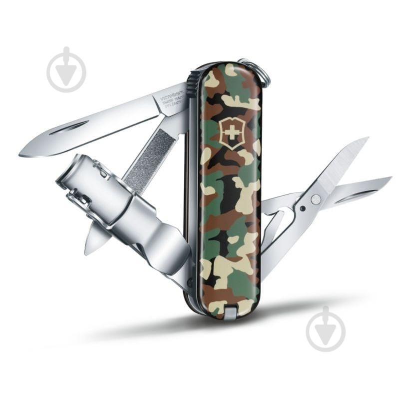 Нож швейцарский Victorinox NAILCLIP 580 0.6463.94, камуфляж 88325 - фото 2