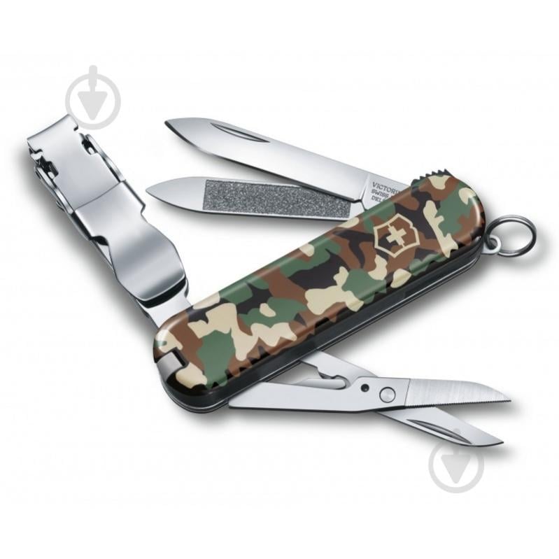 Нож швейцарский Victorinox NAILCLIP 580 0.6463.94, камуфляж 88325 - фото 1