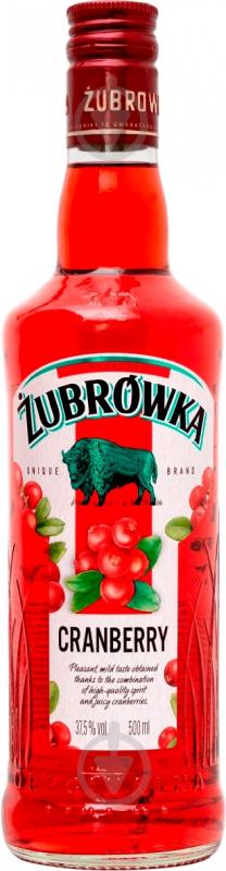 Ликер Zubrowka Cranberry 0,5 л - фото 1