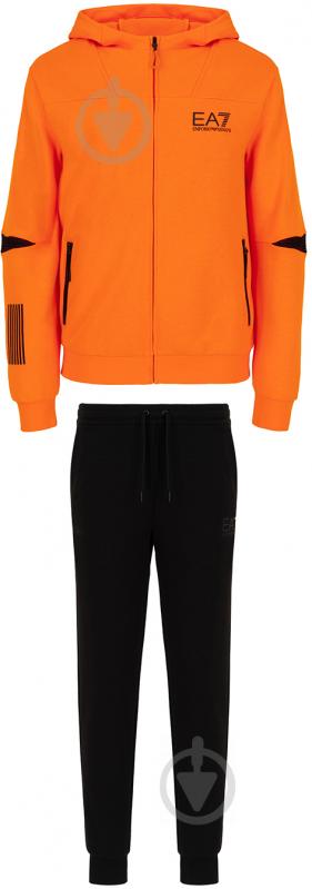 Спортивный костюм EA7 JERSEY TRACKSUIT 6HPV61-PJJ5Z-26BK р. L черный - фото 1