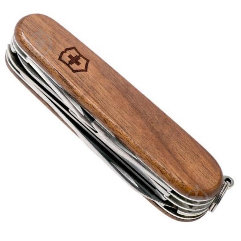 Ніж швейцарський Victorinox HUNTSMAN WOOD 1.3711.63B1 88305 - фото 4