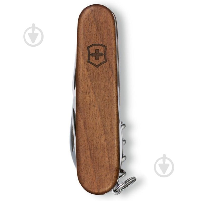 Ніж швейцарський Victorinox HUNTSMAN WOOD 1.3711.63B1 88305 - фото 3