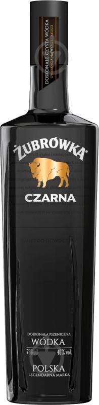 Водка Zubrowka Czarna 0,7 л - фото 1