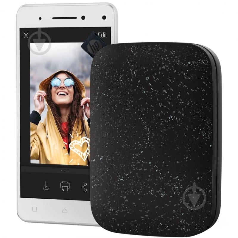 Портативний принтер HP Sprocket (HPISPB) - фото 2 Портативний принтер HP Sprocket (HPISPB) - фото 2