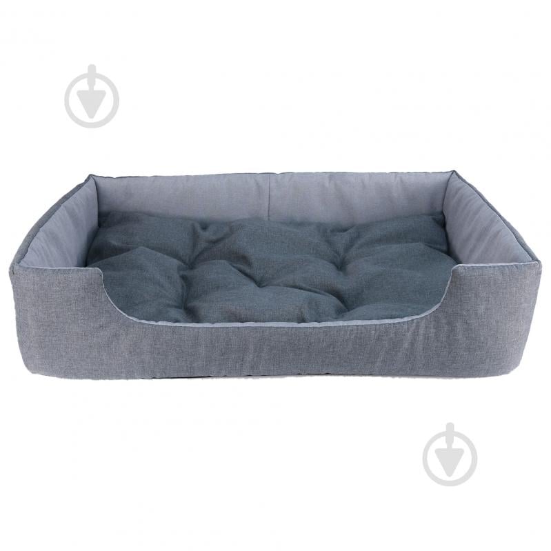 Лежак FX home Rosto 63x46x15 см серый - фото 1