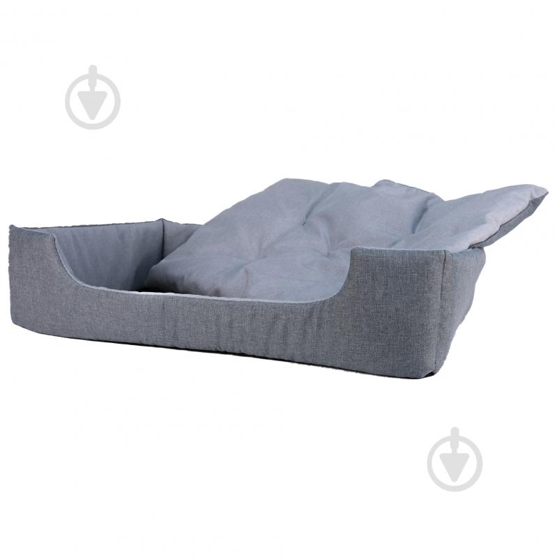 Лежак FX home Rosto 63x46x15 см серый - фото 9