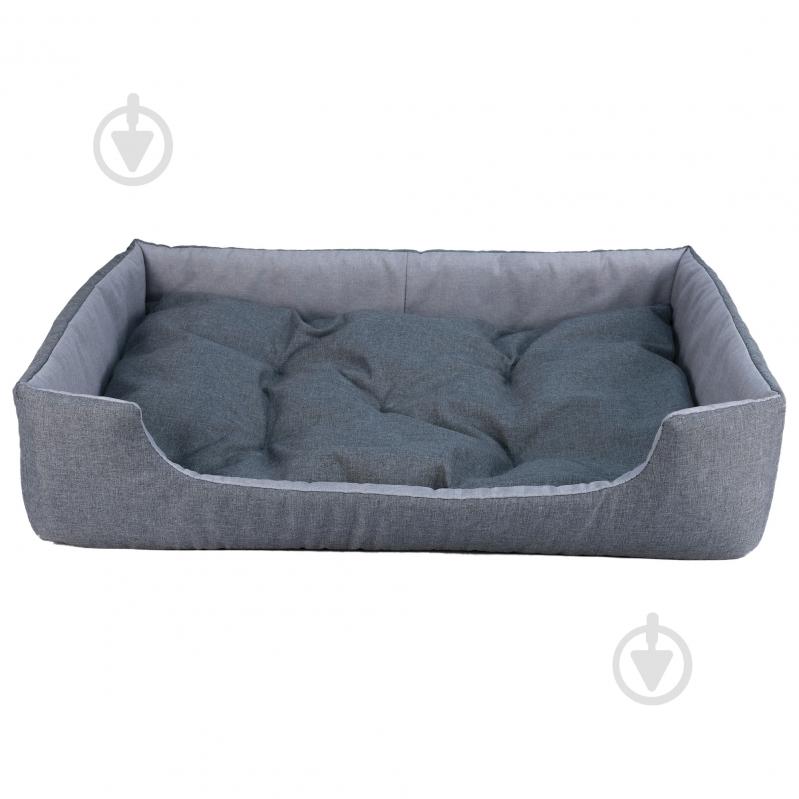 Лежак FX home Rosto 63x46x15 см серый - фото 8