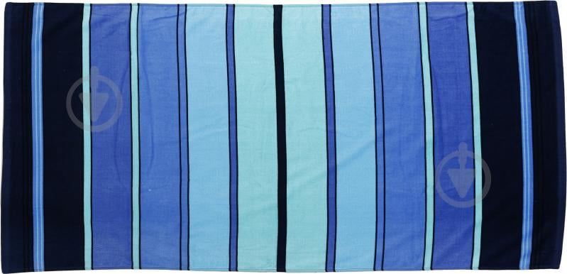 Рушник пляжний Blue Stripes 71x147 см різнокольоровий Luna - фото 2