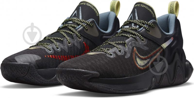 Кросівки чоловічі Nike Giannis Immortality "Force Field" DH4470-001 р.47,5 чорні - фото 5