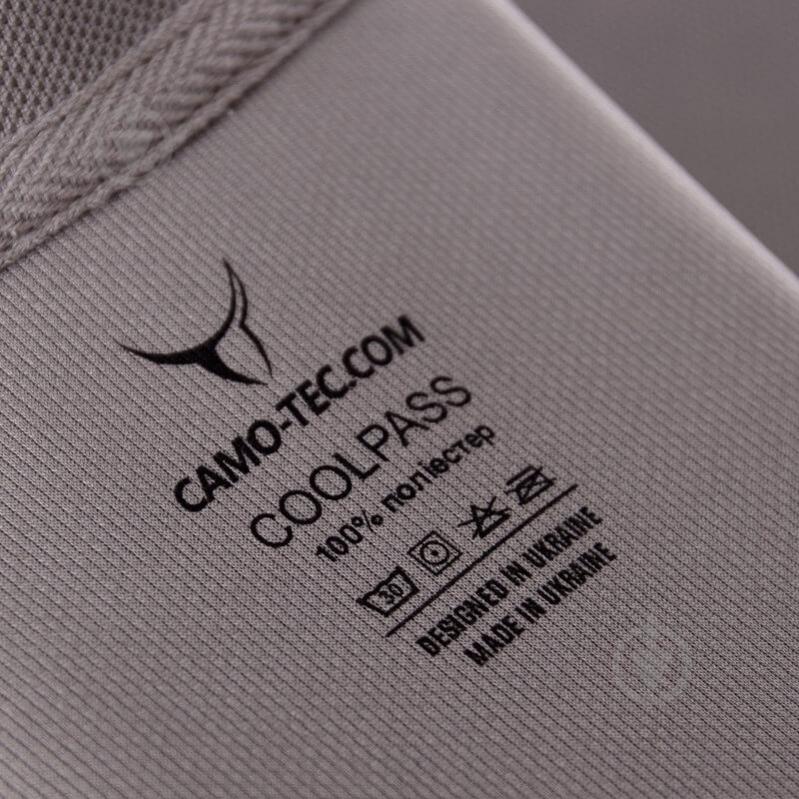 Поло Camo-Tec Tactical ID Coolpass р.XXL.Stone серый - фото 3 Поло Camo-Tec Tactical ID Coolpass р.XXL.Stone серый - фото 3
