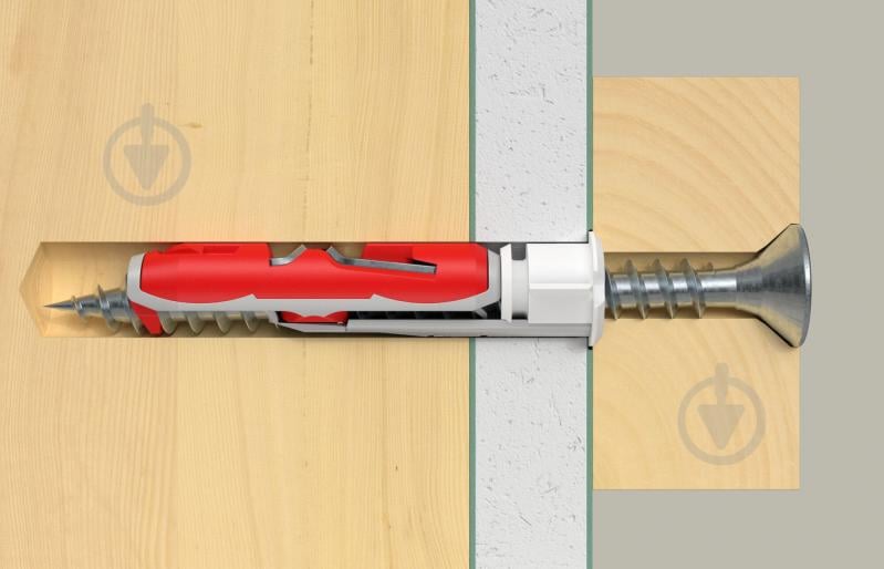 Дюбель для гипсокартона DUOTEC K NV без шурупа fischer 10x50 мм 2 шт. (537262) - фото 4 Дюбель для гипсокартона DUOTEC K NV без шурупа fischer 10x50 мм 2 шт. (537262) - фото 4