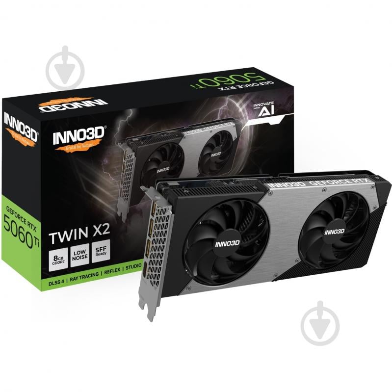Відеокарта Inno3D GeForce RTX 5060 Ti 8GB GDDR7 128bit (N506T2-08D7-193075N) - фото 3