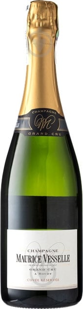 Шампанське екстра-брют біле Кюве Резерв Гран Крю Champagne Maurice Vesselle 0,75 л - фото 1 Шампанське екстра-брют біле Кюве Резерв Гран Крю Champagne Maurice Vesselle 0,75 л - фото 1