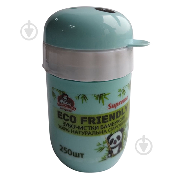 Зубочистки бамбуковые Помічниця Панда 250 шт. - фото 1 Зубочистки бамбуковые Помічниця Панда 250 шт. - фото 1
